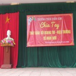 LỄ CHIA TAY THÂY VŨ QUANG THI NGUYÊN HIỆU TRƯỞNG TRƯỜNG THCS DIỄN KIM